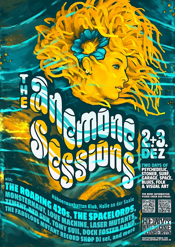 The Anemone Sessions, finales Plakat