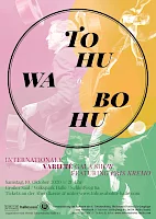 Tohuwabohu, Veranstaltungsplakat für die Gala-Show des 6. halleschen Festivals für Jonglage und Akrobatik, dem »Tohuwabohu«