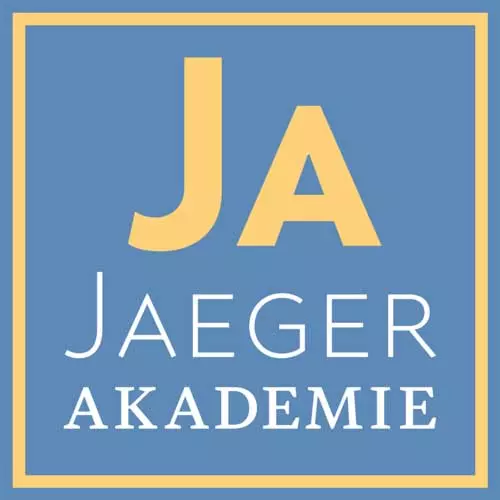 Jaeger Akademie, Jaeger Akademie, word mark, square