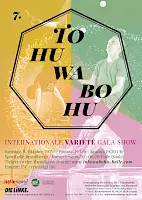 Tohuwabohu, Plakat für die Gala-Show des halleschen Festivals für Jonglage und Akrobatik, dem »Tohuwabohu«, 2021